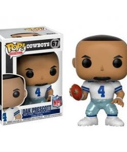 Funko Pop! NFL #67 DAK PRESCOTT White Jersey (Dallas Cowboys)