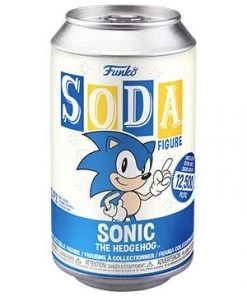 Sonic The Hedgehog SODA FIGURES Vinyl Soda SONIC W/Flocked Chase (Sonic)