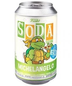 Funko Vinyl Soda MICHELANGELO W/Glow Chase (TMNT) SODA FIGURES