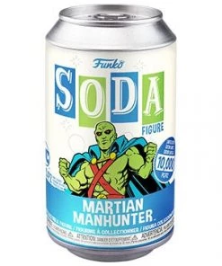TEENAGE MUTANT NINJA TURTLES Vinyl Soda MARTIAN MANHUNTER W/Glow Chase (DC) SODA FIGURES