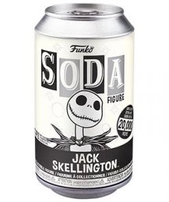 Funko Vinyl Soda JACK SKELLINGTON W/GLOW Chase (Nightmare Before Christmas) SODA FIGURES