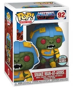Pop! Retro Toys SNAKE MAN-AT-ARMS Specialty Exclusive (Masters Of The Universe)