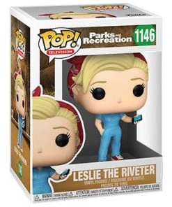Parks And Recreation Pop! TV LESLIE The RIVETER (Parks & Rec) Television