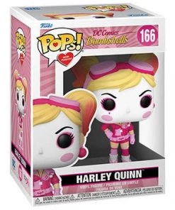 DC Comics Pop! DC Bombshells Pink Harley Quinn (Breast Cancer Awareness)(Available For Pre-Order)