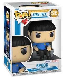 DC Comics Pop!s W/Purpose SPOCK IN CHAIR (Star Trek) Television