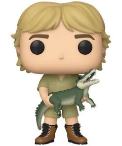 Funko Pop! TV STEVE IRWIN #921 Common Alligator/Chase Turtle (Crocodile Hunter) Television