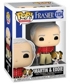 Funko Pop! TV MARTIN W/EDDIE (Frasier) #1134