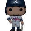 Pop! MLB OZZIE ALBIES Road Uniform (Atlanta Braves) Sports