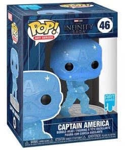 Funko Pop! Artist Series CAPTAIN AMERICA Blue (Infinity Saga)