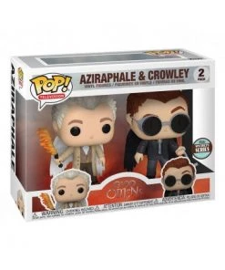 Pop! TV AZIRAPHALE & CROWLEY 2-Pack (Good Omens)(Specialty Series) Television