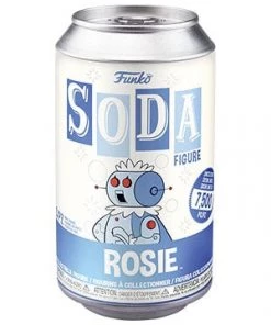 Rocky & Bullwinkle SODA FIGURES Vinyl Soda ROSIE W/Chase (the Jetsons)