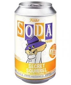 Funko Vinyl SODA Secret Squirrel W/Chase Variant (Available For Pre-Order) SODA FIGURES