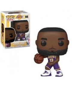 Funko Pop! NBA #66 Purple Lebron James Dribbling (Los Angeles Lakers) Sports