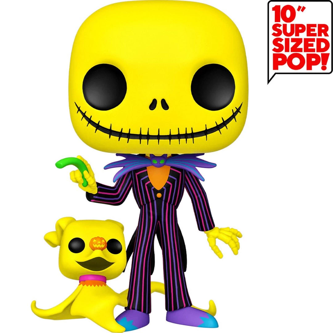 Pop! Jumbo: The Nightmare Before Christmas - Jack & Zero (BL) 1 Pop! Jumbo: The Nightmare Before Christmas - Jack & Zero (BL)