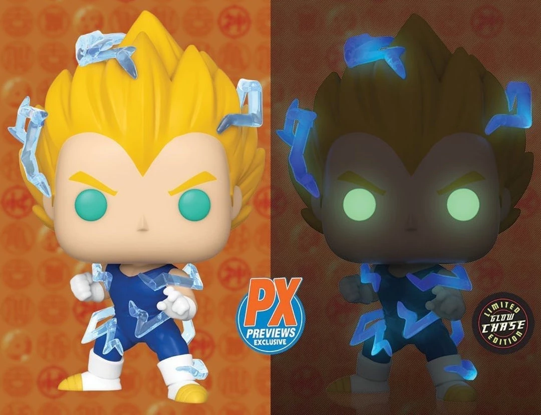 Funko POP! Animation SUPER SAIYAN 2 VEGETA W/Chase Glow Variant #709