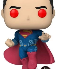 DC Comics Pop! Heroes JUSTICE LEAGUE SUPERMAN W/Glow Chase Variant (Available For Pre-Order)