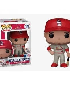Sports Funko Pop! MLB #14 YADIER MOLINA Away Jersey (Cardinals)