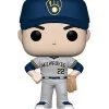 Sports Pop! MLB CHRISTIAN YELICH Road Uniform (Milwaukee Brewers)
