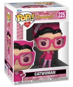 DC Collectibles Pop! DC Bombshells Pink CATWOMAN (Breast Cancer Awareness)