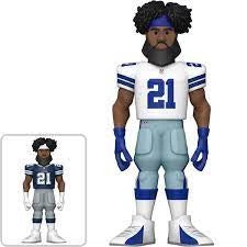 Gold 5" NFL: Cowboys Ezekiel Elliott W/Chase(Home Uni) New Releases