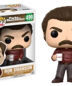 Funko Pop! TV Ron Swanson (Parks And Rec) #499 Television