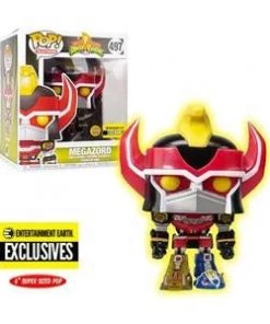 Funko Pop! Television #497 MEGAZORD Glow-in-the-Dark (EE Exclusive)(Mighty Morphin Power Rangers)