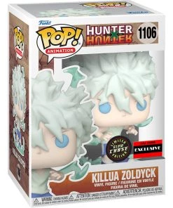 Television Pop! Animation #1106 KILLUA ZOLDYCK W/Glow Chase Variant (Hunter X Hunter)(Available For Pre-Order)