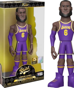 NBA Funko Vinyl Gold 12" LEBRON JAMES W/Chase Variant (Los Angeles Lakers)