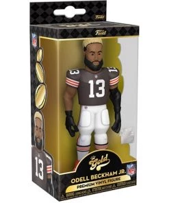 Gold 5" NFL: Browns Odell Beckham Jr W/Chase (HomeUni)
