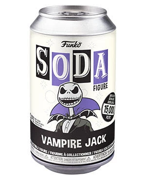 Vinyl Soda VAMPIRE JACK W/Glow Chase (Nightmare Before Christmas) 1 Vinyl Soda VAMPIRE JACK W/Glow Chase (Nightmare Before Christmas)
