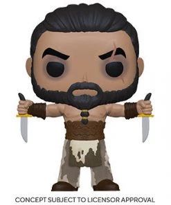 Television Pop! TV KHAL DROGO W/DAGGERS (Game Of Thrones)