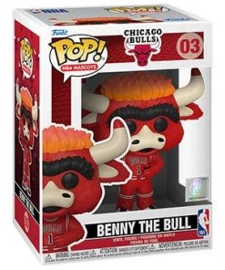 Not Specified Television Pop! NBA MASCOTS BENNY The BULL (Chicago Bulls)