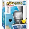 Television Pop! Games SQUIRTLE SILVER (Pokemon S8)(Available For Pre-Order)