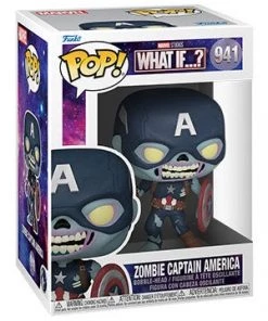 Pop! Marvel ZOMBIE CAPTAIN AMERICA (What If)
