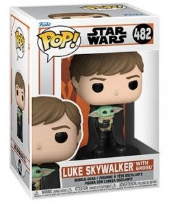 THE MANDALORIAN Pop! Star Wars LUKE SKYWALKER W/GROGU (Mandalorian)