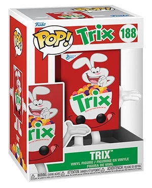 Ad Icons Pop! Vinyl TRIX CEREAL BOX (General Mills) Television 1 Ad Icons Pop! Vinyl TRIX CEREAL BOX (General Mills) Television