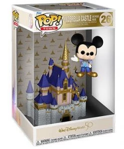 Disney New Releases Pop! Town CINDERELLA CASTLE & MICKEY (WDW 50th Anniversary)