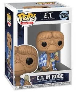 Television Pop! Movies E.T. In FLANNEL ROBE(E.T. 40th Anniv)(Available For Pre-Order)