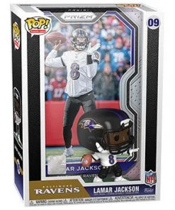 NFL Pop! Trading Cards Lamar Jackson (Ravens)(Available For Pre-order) $19.99