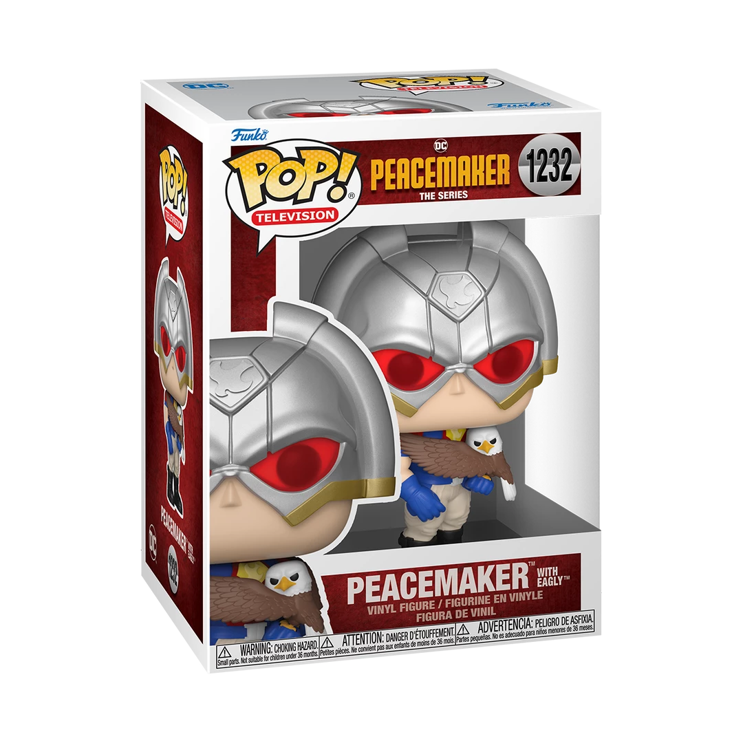 DC Comics Pop! TV: DC Peacemaker The Series - Peacemaker W/Eagly 1 DC Comics Pop! TV: DC Peacemaker The Series - Peacemaker W/Eagly