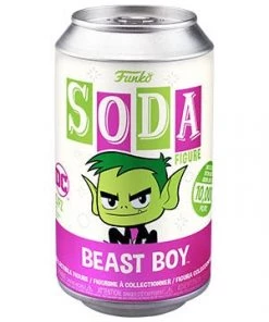 Funko Vinyl Soda METAL BEAST BOY W/Metallic Chase (Teen Titans)