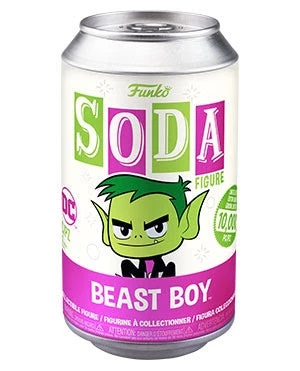 Funko Vinyl Soda METAL BEAST BOY W/Metallic Chase (Teen Titans) 1 Funko Vinyl Soda METAL BEAST BOY W/Metallic Chase (Teen Titans)