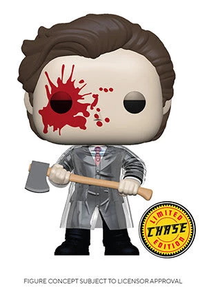 American Psycho Pop! Movies PATRICK BATEMAN & AXE W/CHASE Variant 3 American Psycho Pop! Movies PATRICK BATEMAN & AXE W/CHASE Variant
