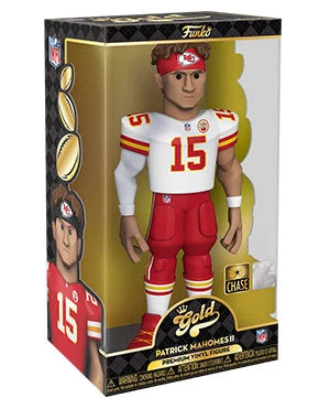 Sports Funko Vinyl Gold 12" PATRICK MAHOMES II W/Chase Variant (Kansas City Chiefs) 3 Sports Funko Vinyl Gold 12" PATRICK MAHOMES II W/Chase Variant (Kansas City Chiefs)